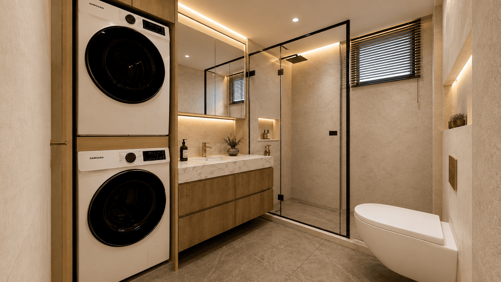 Bakırköy Mutfak ve Banyo banyo görünümü.