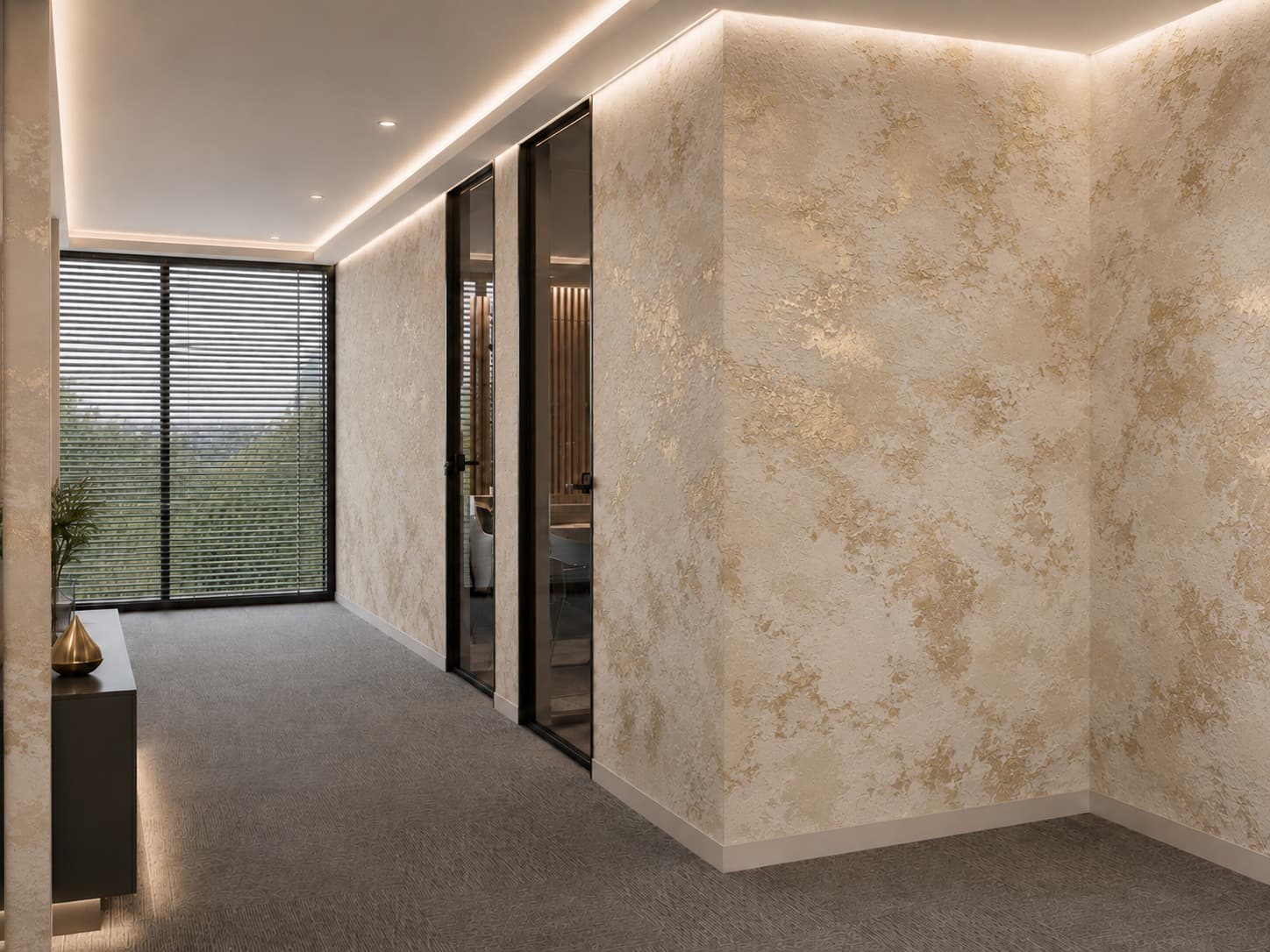 HMF Group Esenyurt ofis iç mimari tasarım görünümü 9.