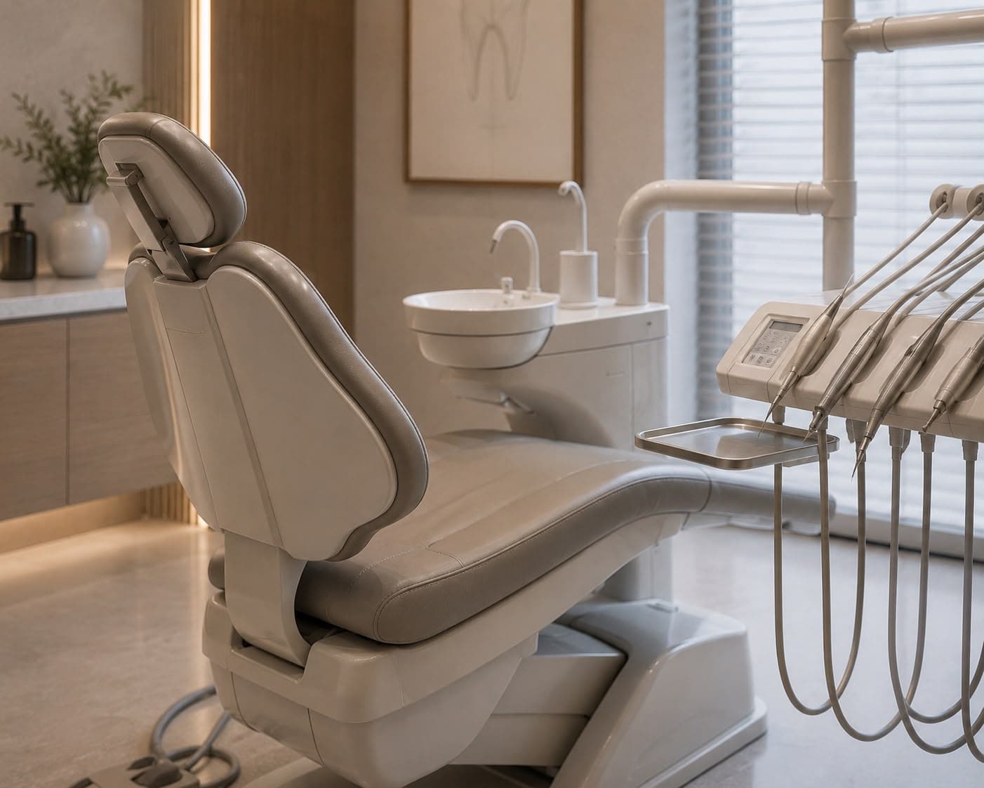 Lume Dent İstanbul diş kliniği iç mimari tasarım görünümü 2.